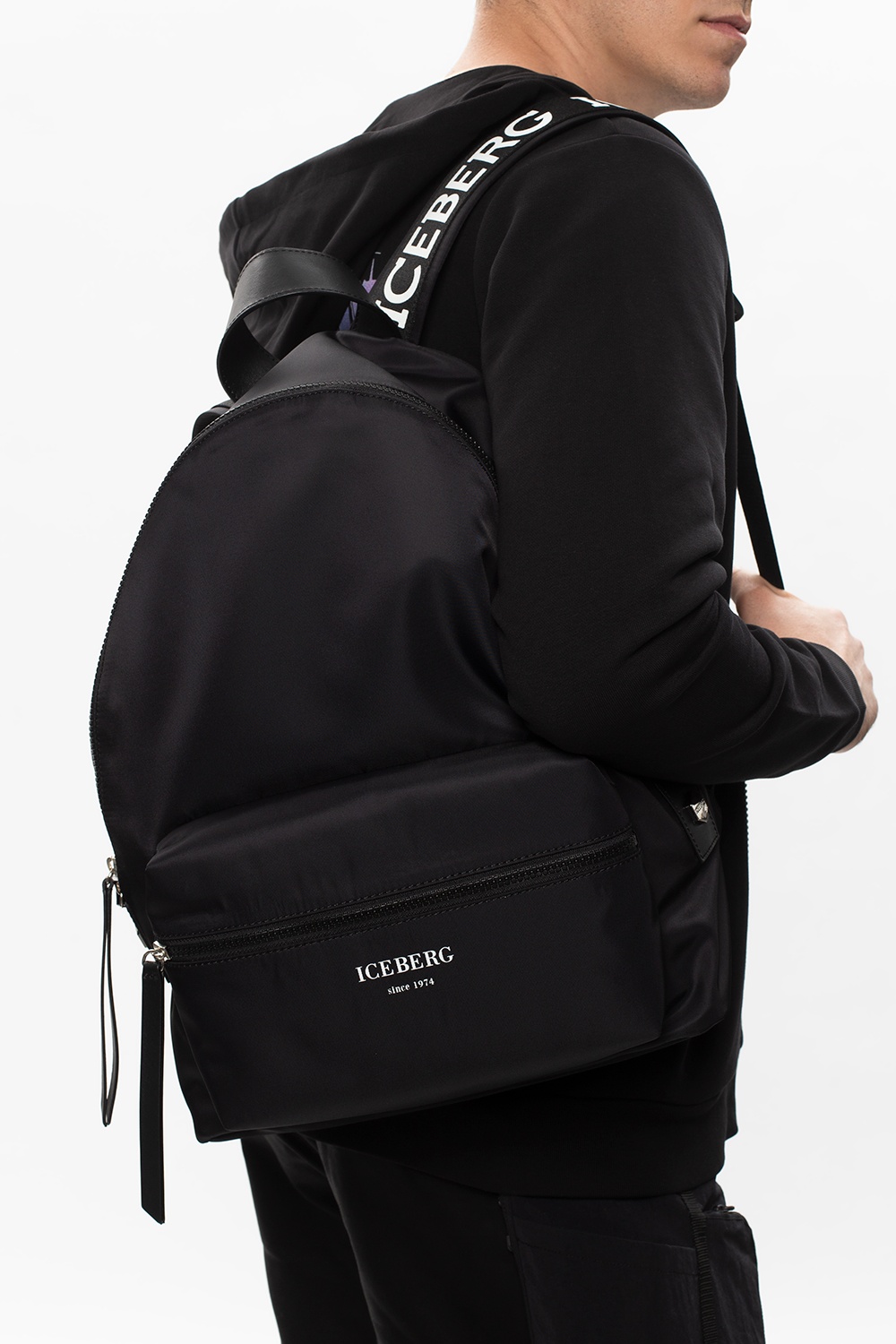 Iceberg Logo backpack